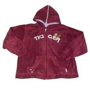 Disney tigger fleece zip up